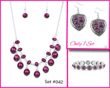 Lady of the POWERHOUSE - Purple Set