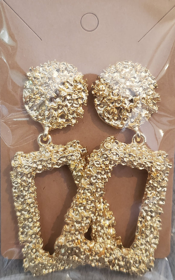 Earrings - Gold - Large