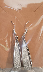 Earrings - Silver Sparkle
