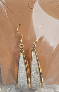 Earrings - Gold Sparkle