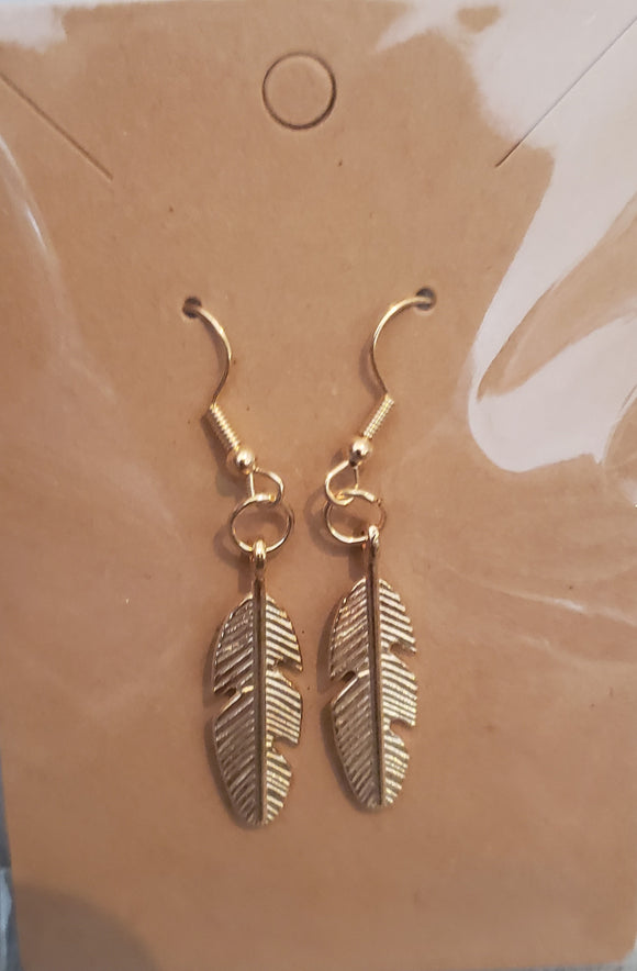 Earrings - Feathers