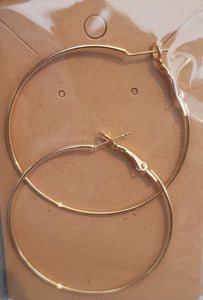 Hoop - Gold - Earrings