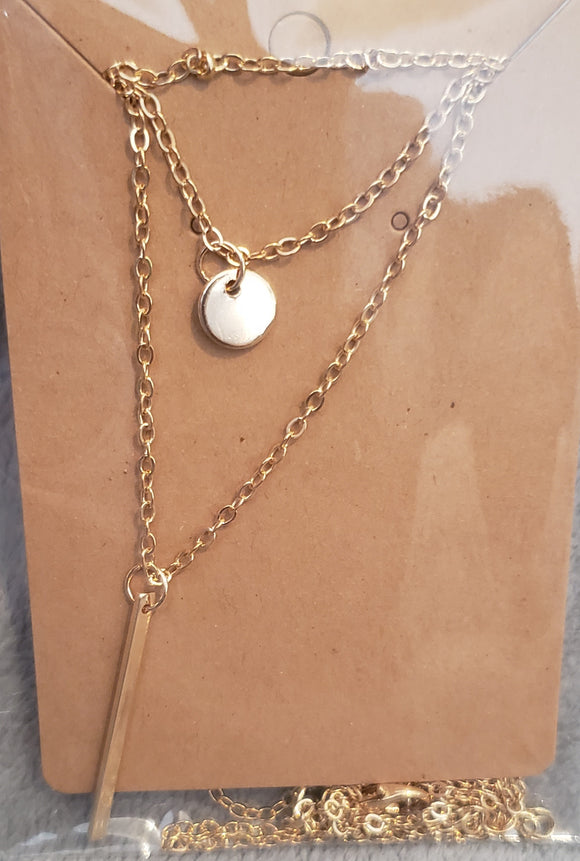 3 Chain - Gold - Necklace