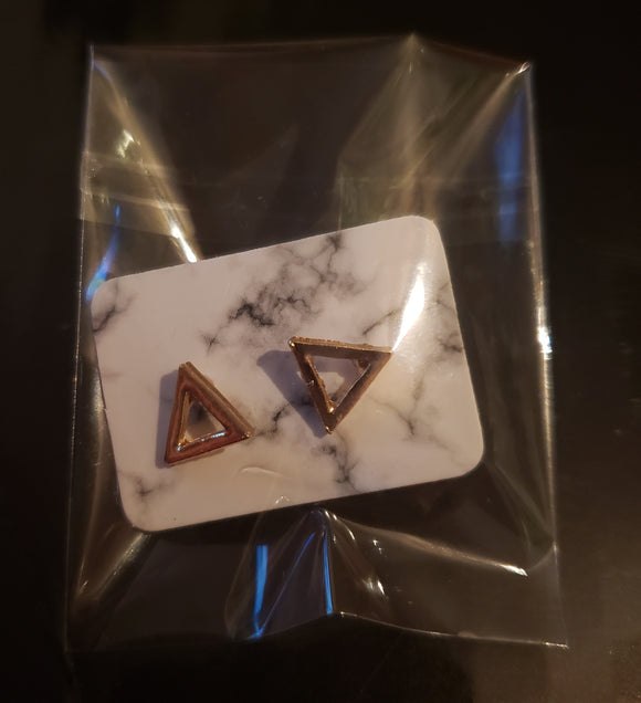 Earrings - Triangles - Small