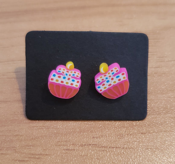 Earrings - Cupcakes