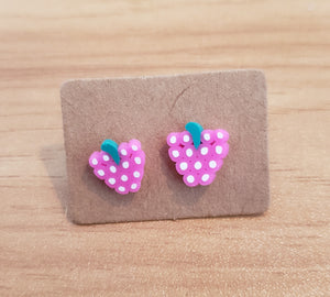 Earrings - Grapes