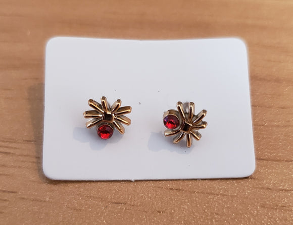 Spiders - Gold - Red