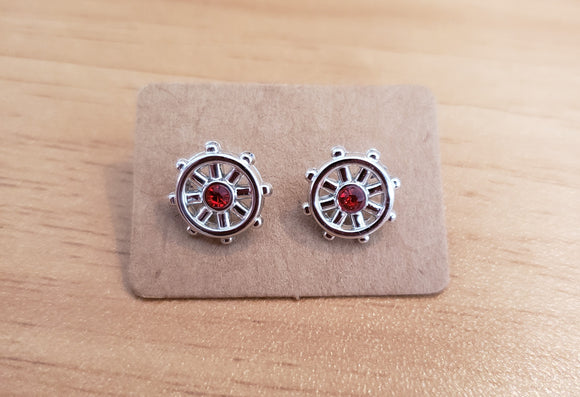 Wheel - Silver - Red