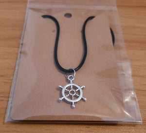 Ship Wheel Necklace