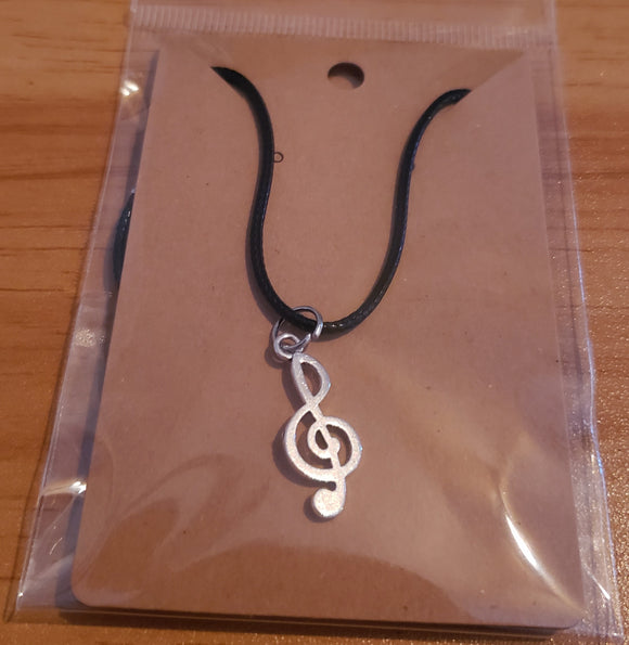 Music Note Necklace - 001