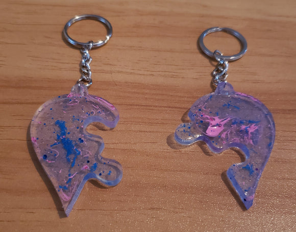 Heart Keychain Set (2Piece)