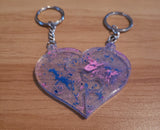 Heart Keychain Set (2Piece)