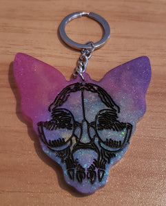 Crazy Bat Keychain