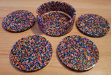 Sprinkle Time Coaster Set