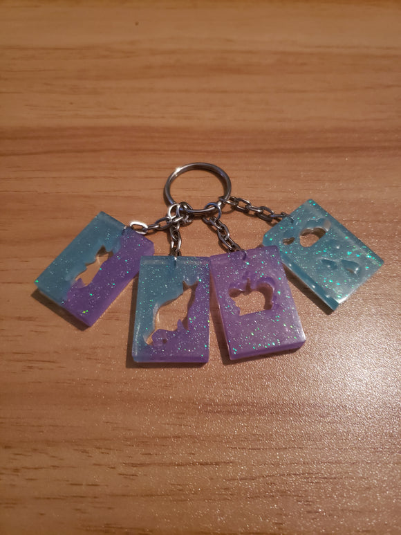 * 4 in 1 Keychain