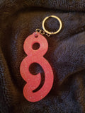 Semicolon Keychain - 006