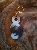 Semicolon Keychain - 003